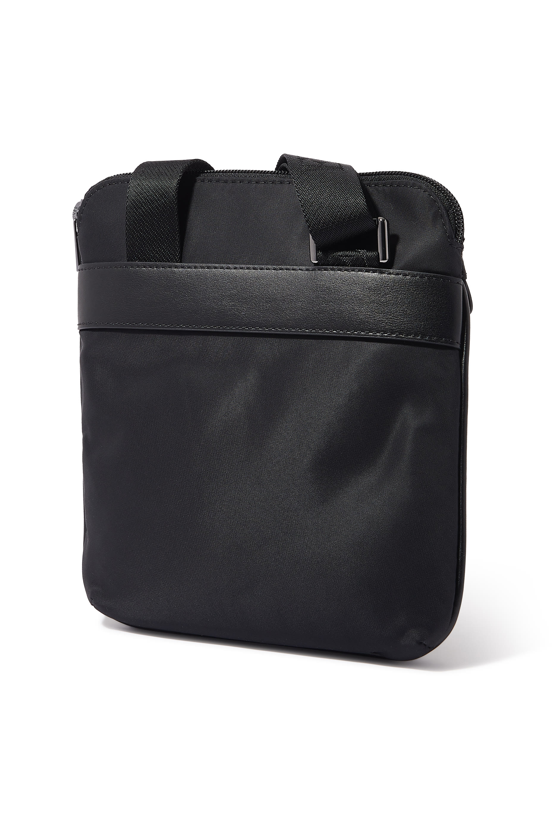 حقيبة كتف مسطحة نايلون معاد تدويره