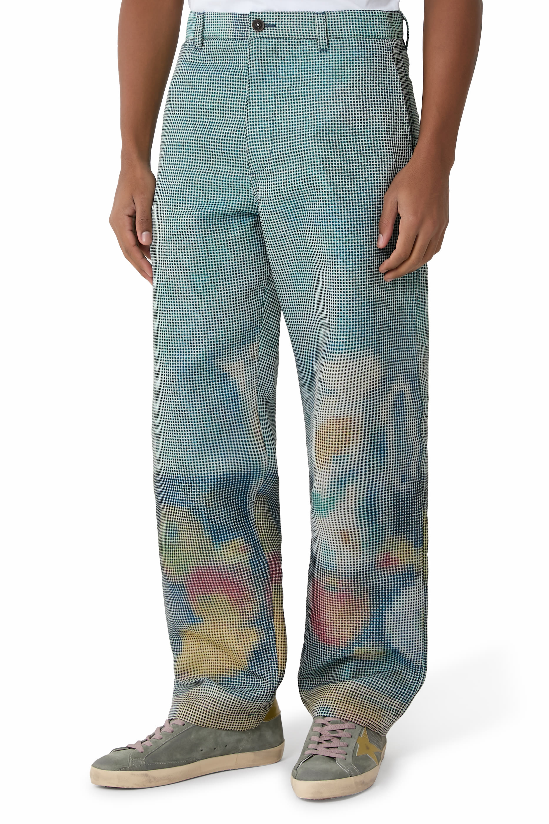 بنطال وورك فضفاض