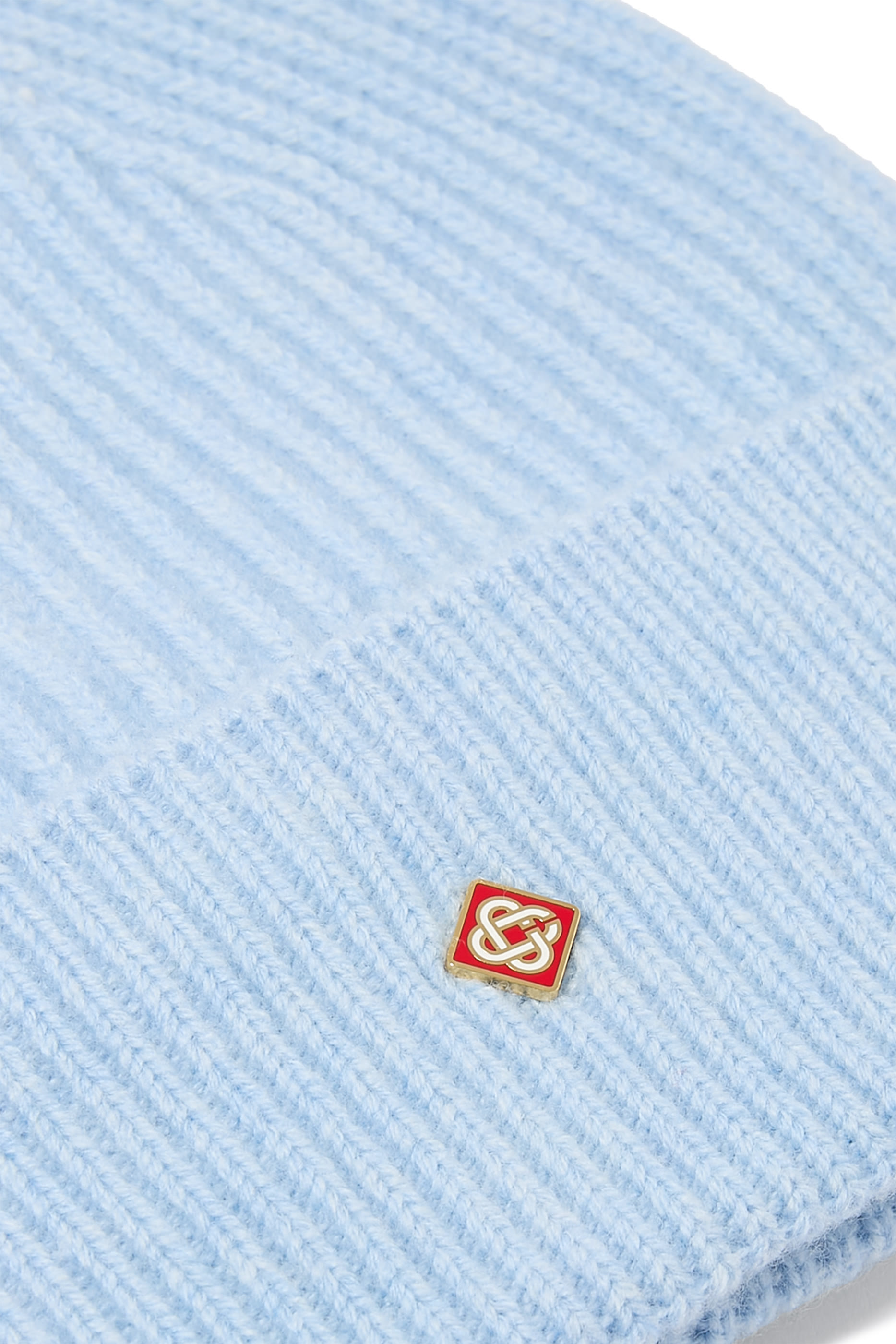 قبعة بيني نسيج صوف مضلع