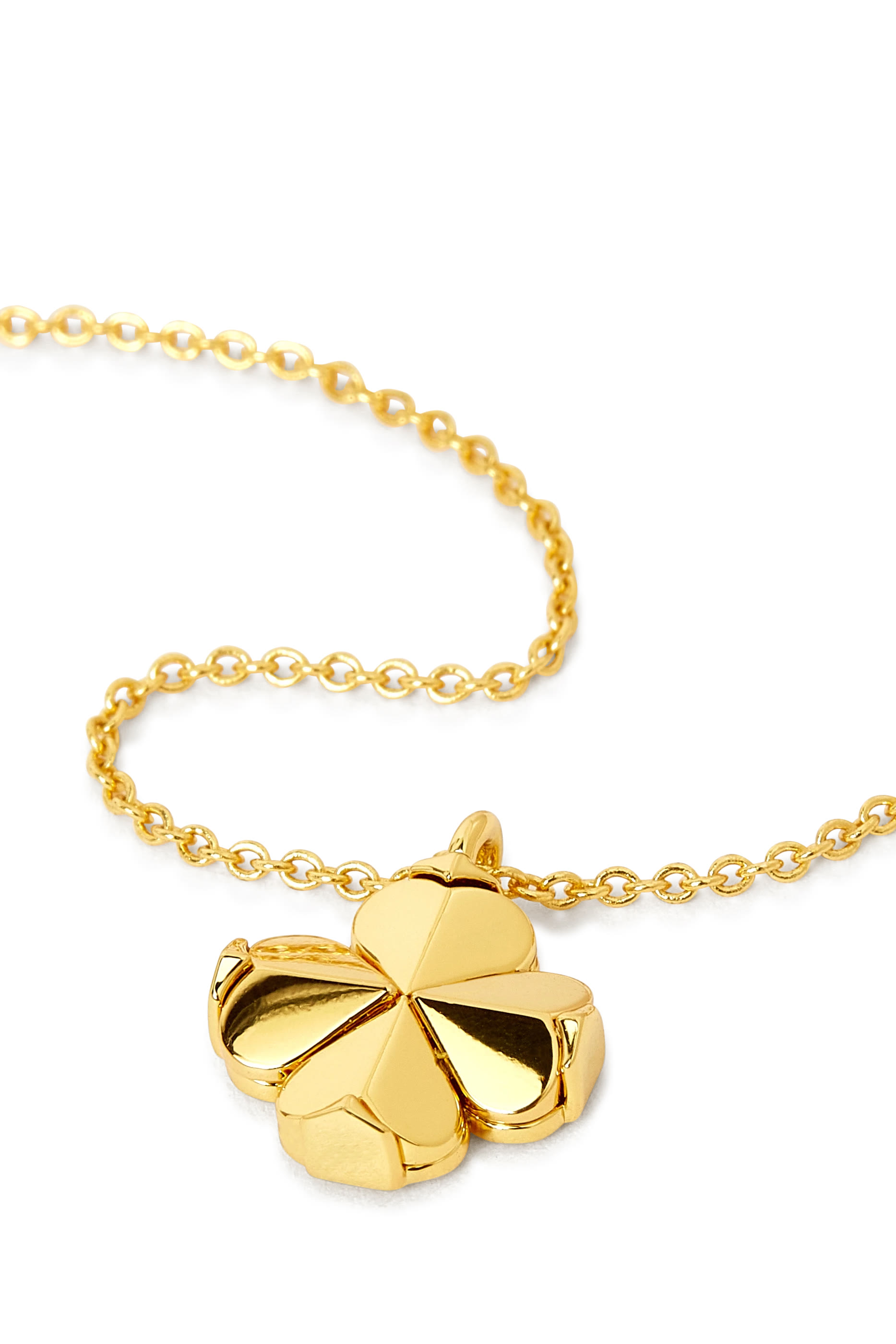 قلادة بدلاية صغيرة بتصميم زهرة بالشكل البستوني