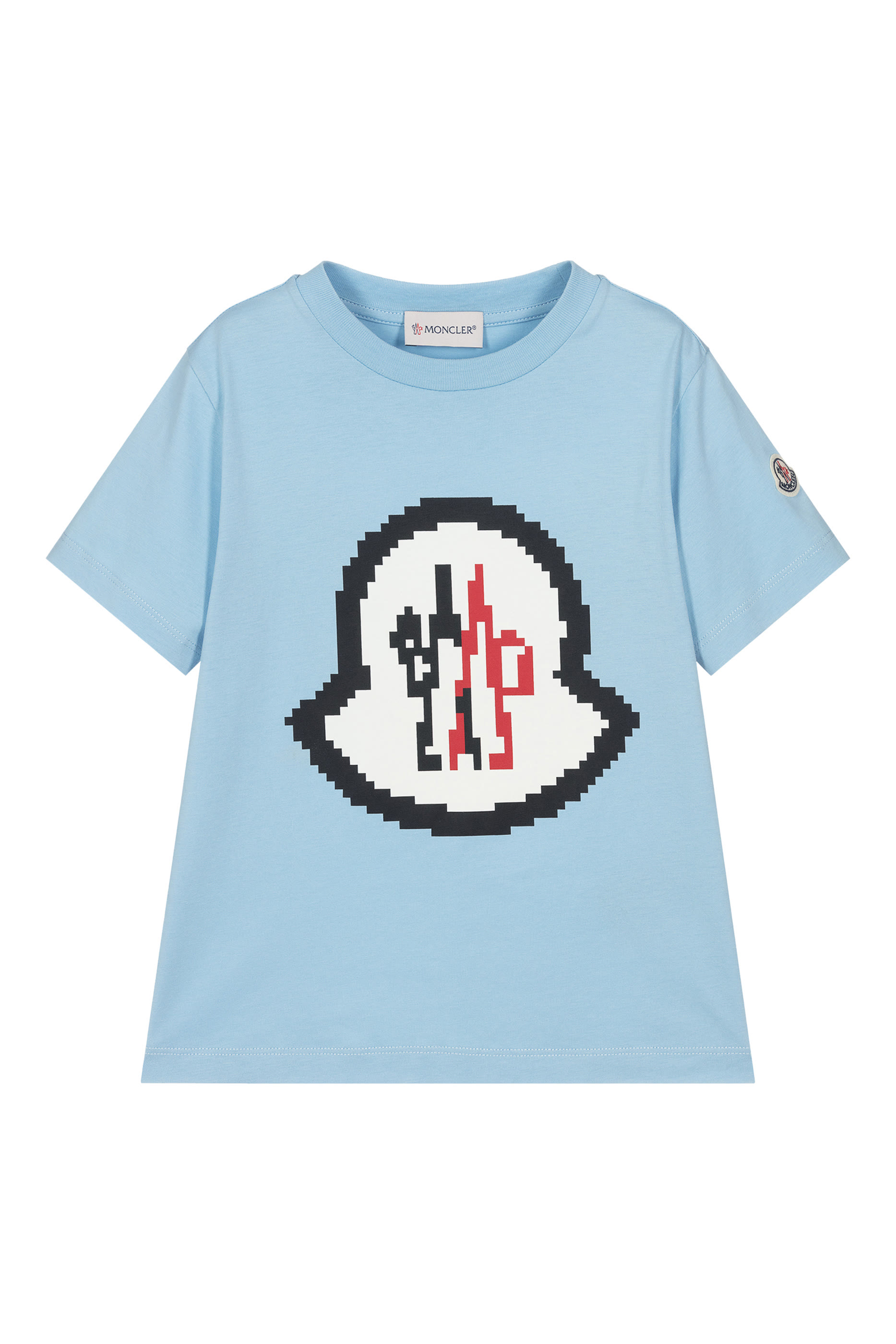 تيشيرت بشعار الماركة قطن للاطفال