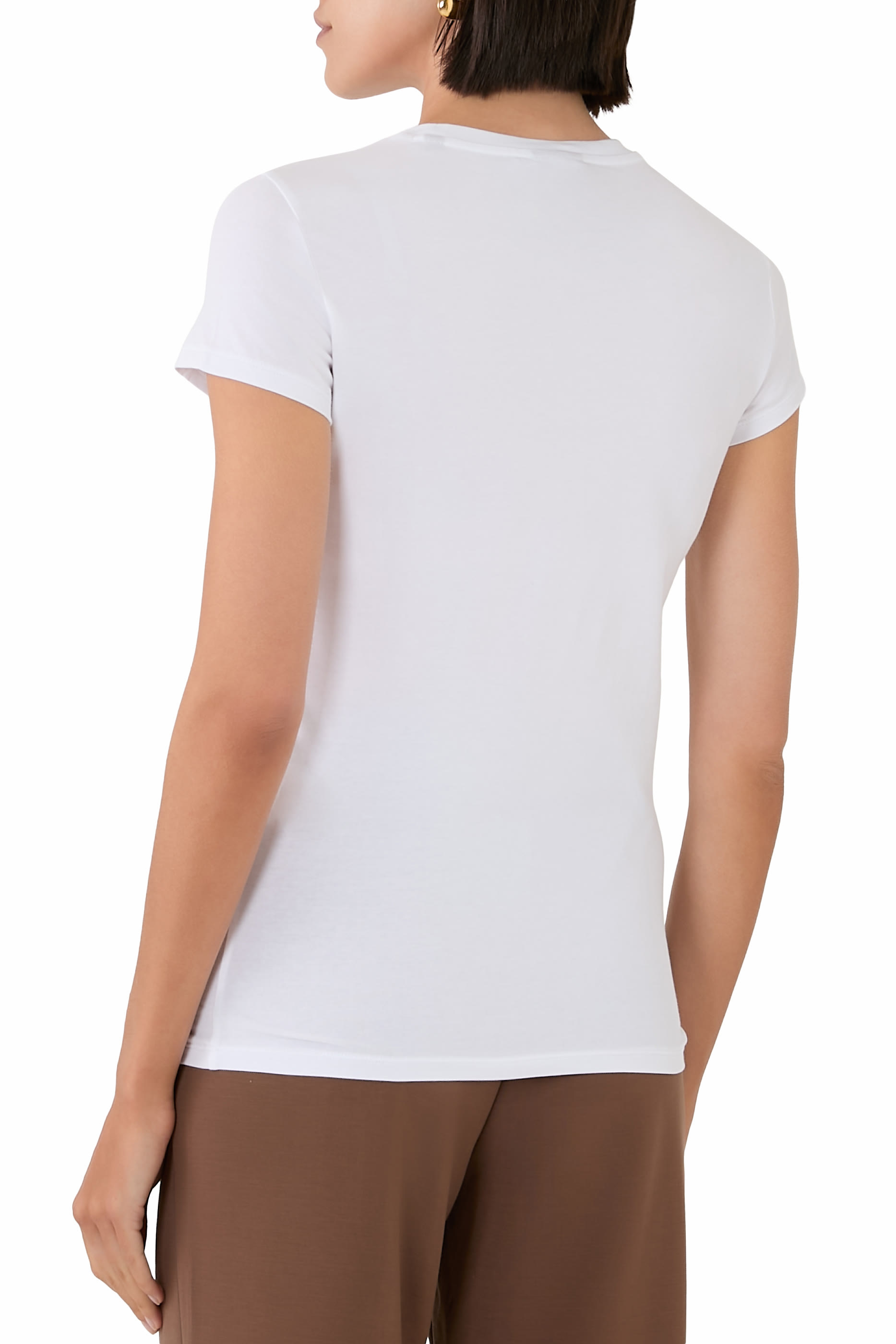  تيشيرت سالين دي جيرو بقصة ضيقة وشعار الماركة