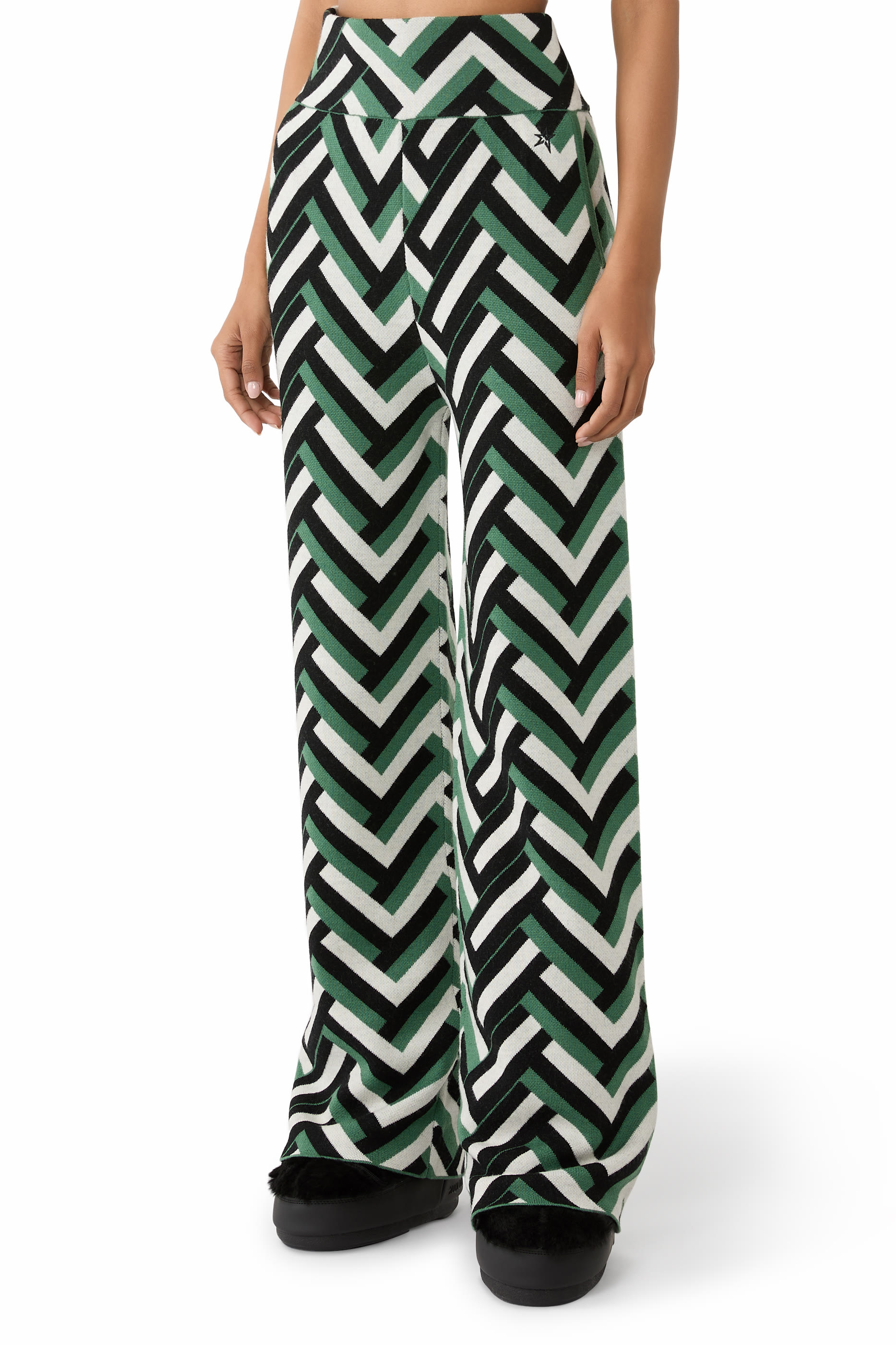 بنطال شاليت صوف ميرينو منسوج