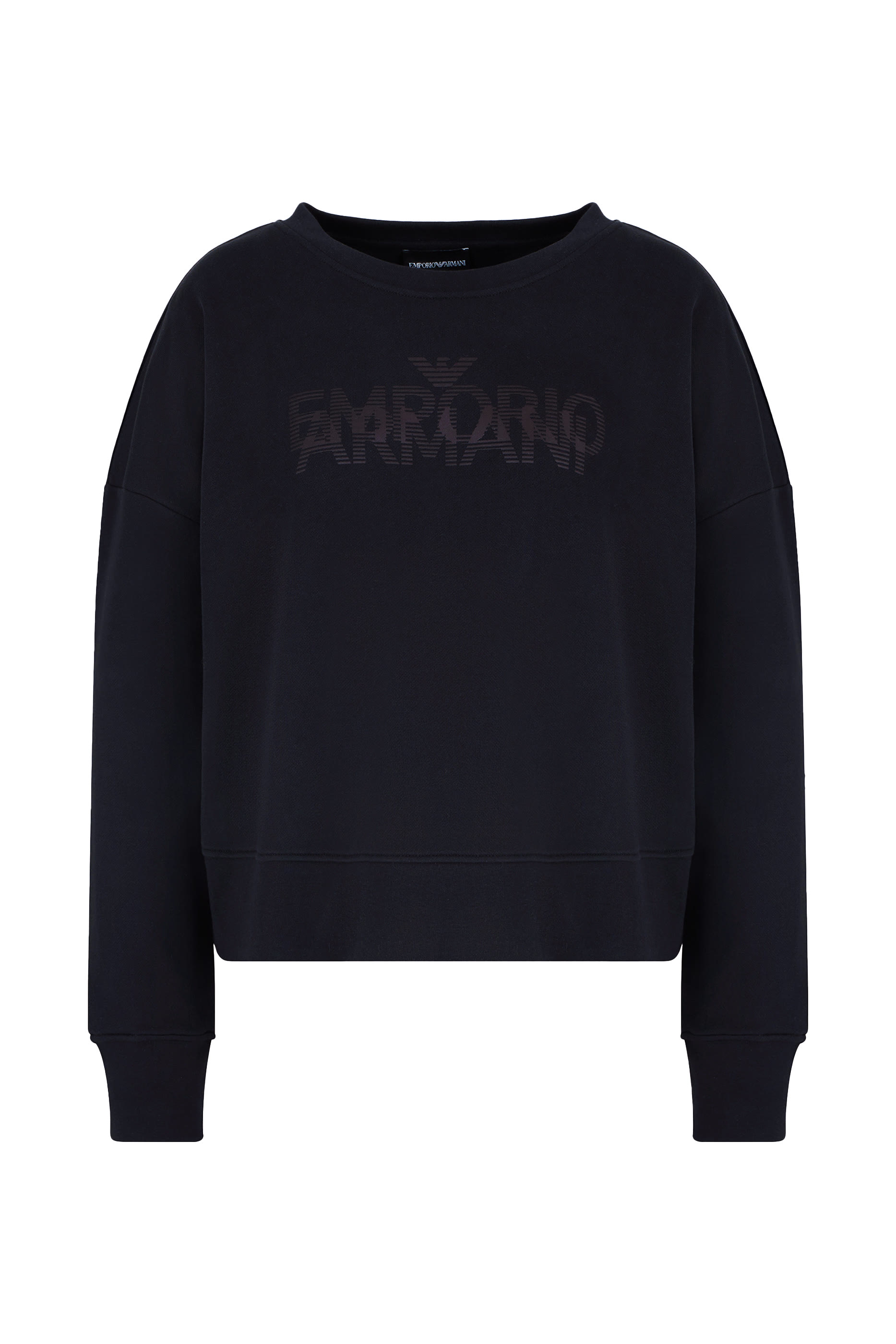 سويت شيرت بشعار الماركة قطن