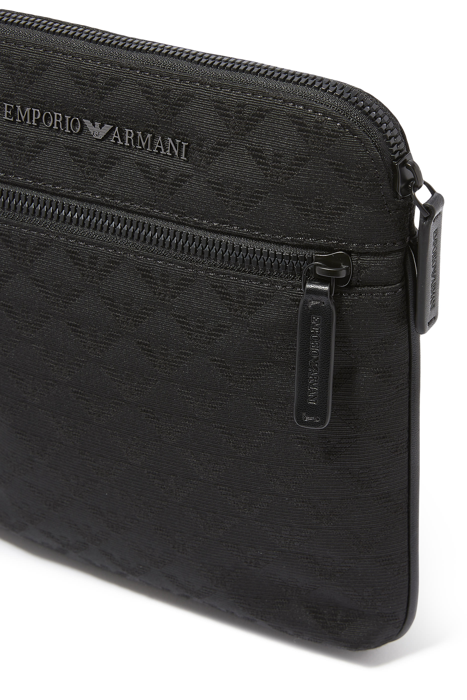 حقيبة مسنجر نايلون بشعار الماركة