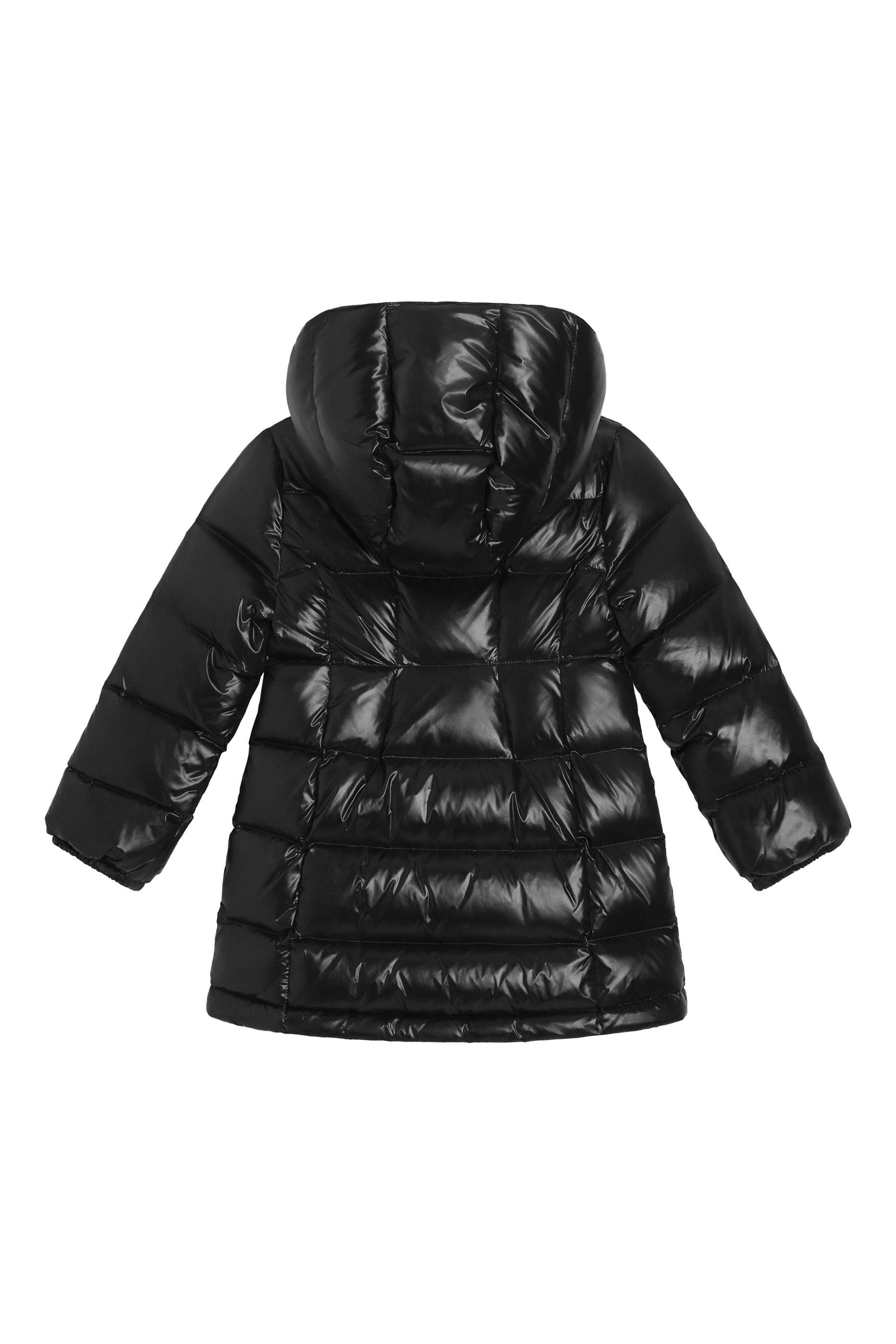 Kids Logo-Appliqu&eacute; Quilted Coat