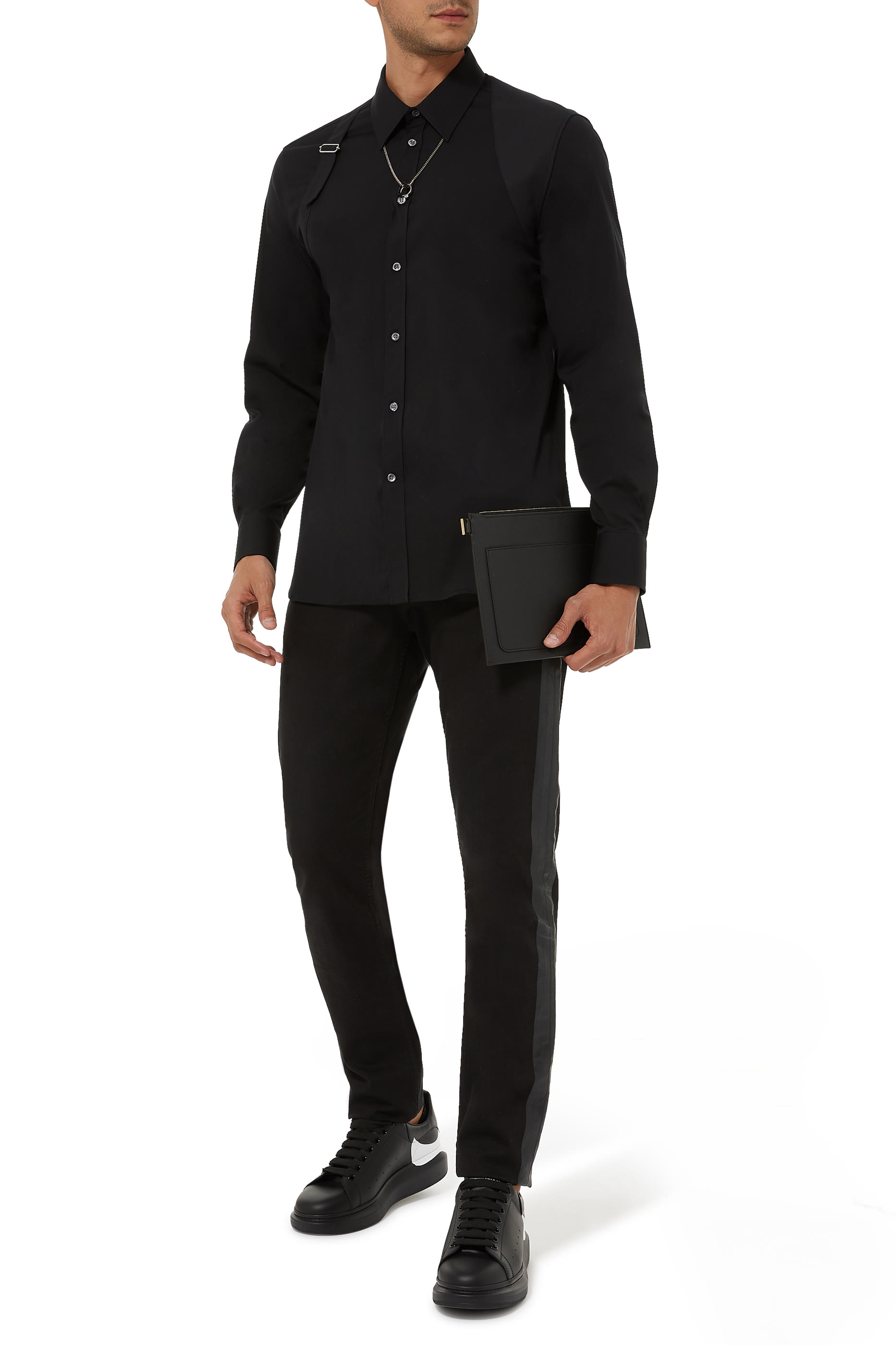 قميص قطن بوبلين عضوي