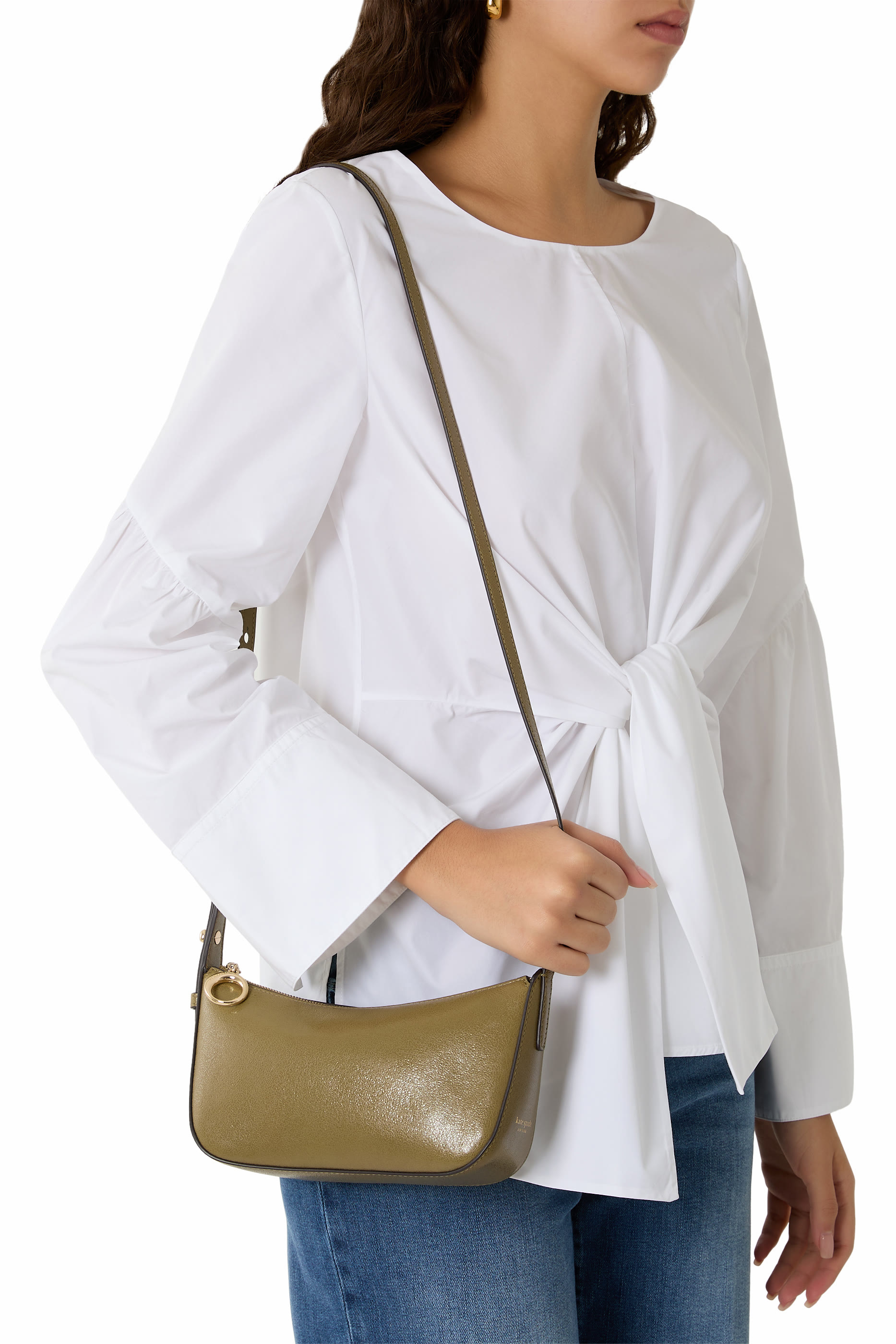 حقيبة كروس بودي جلد