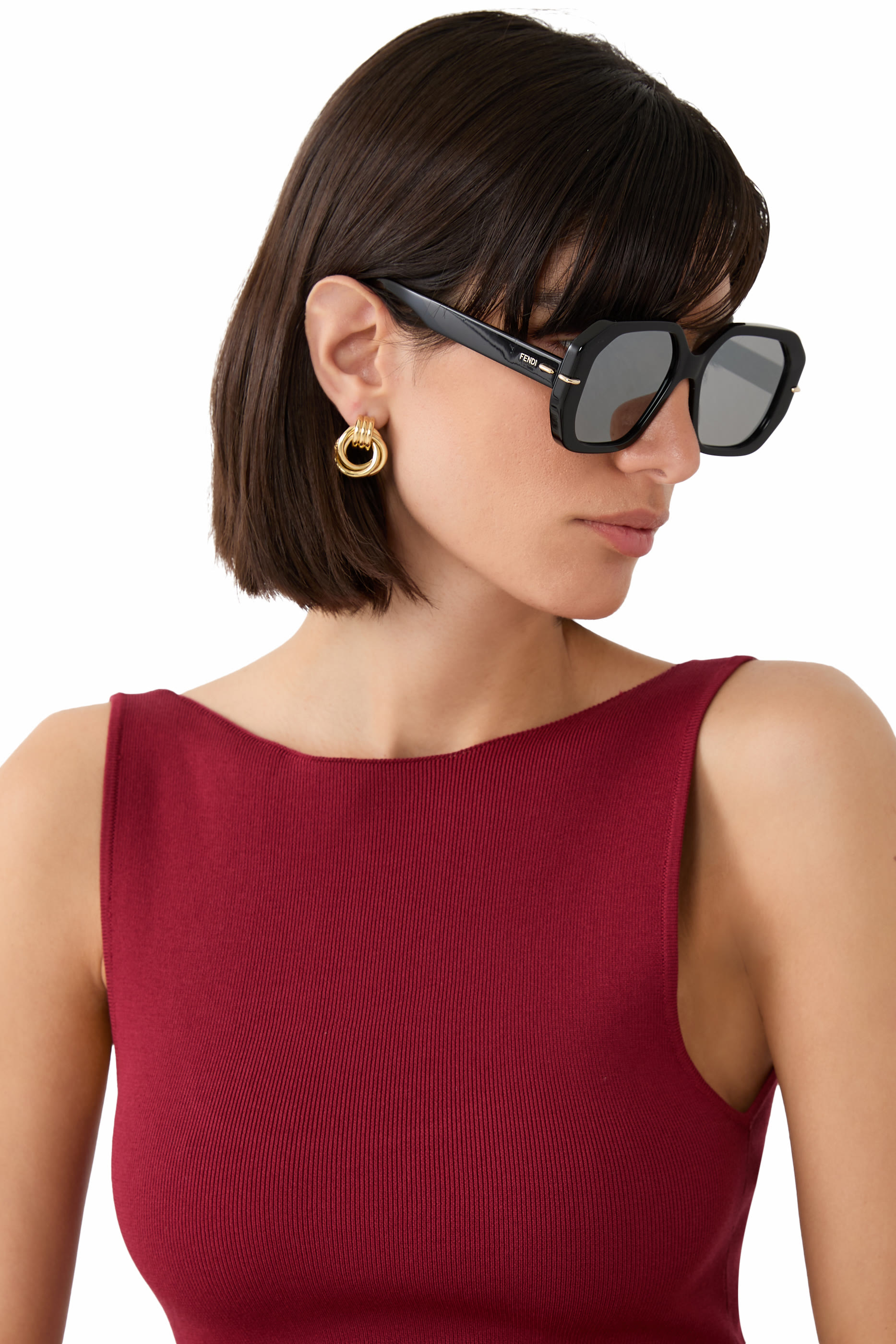 نظارة شمسية فيرست سيليريا بشعار الماركة