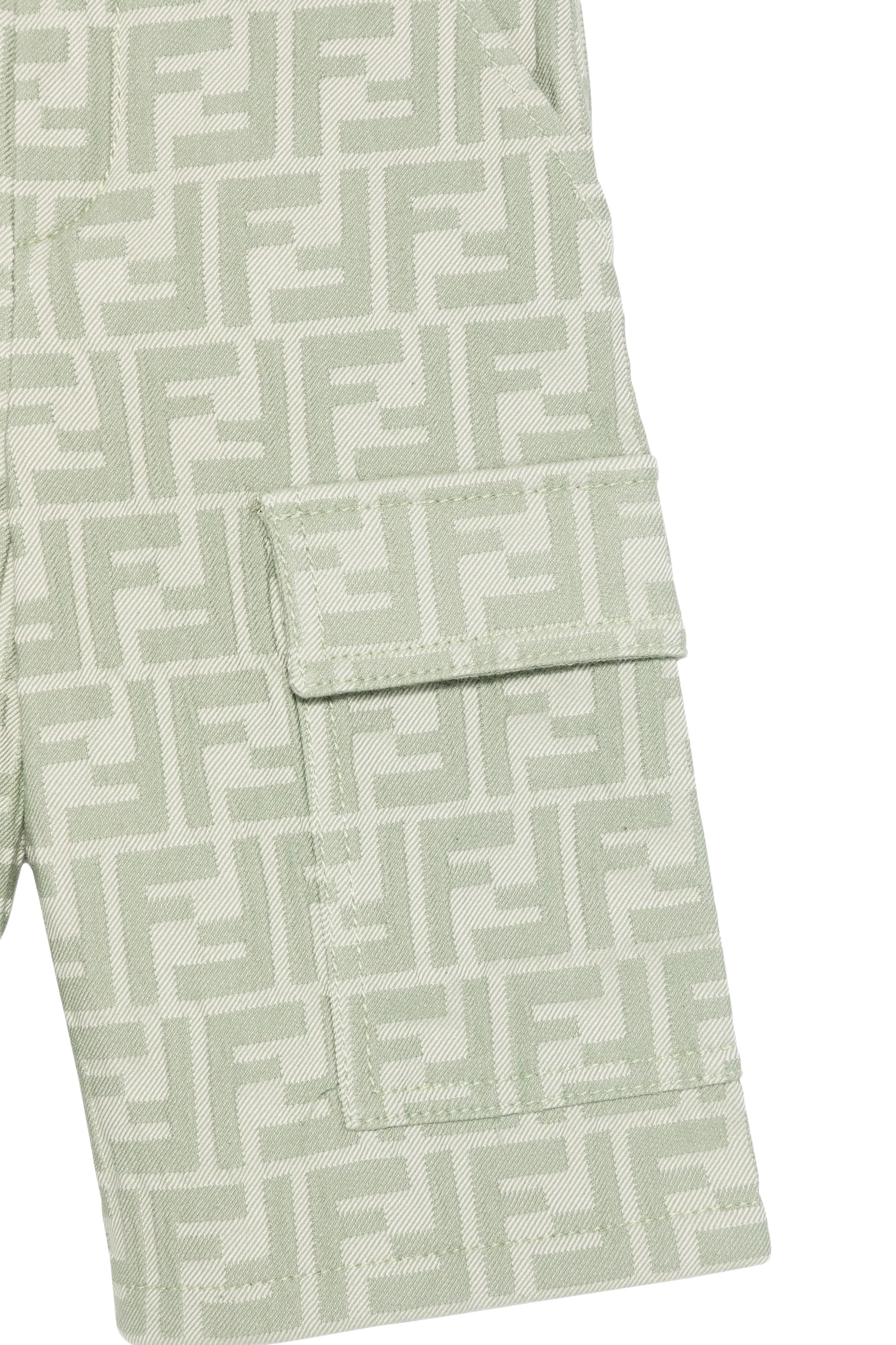 شورت بشعار الماركة بالكامل للأطفال