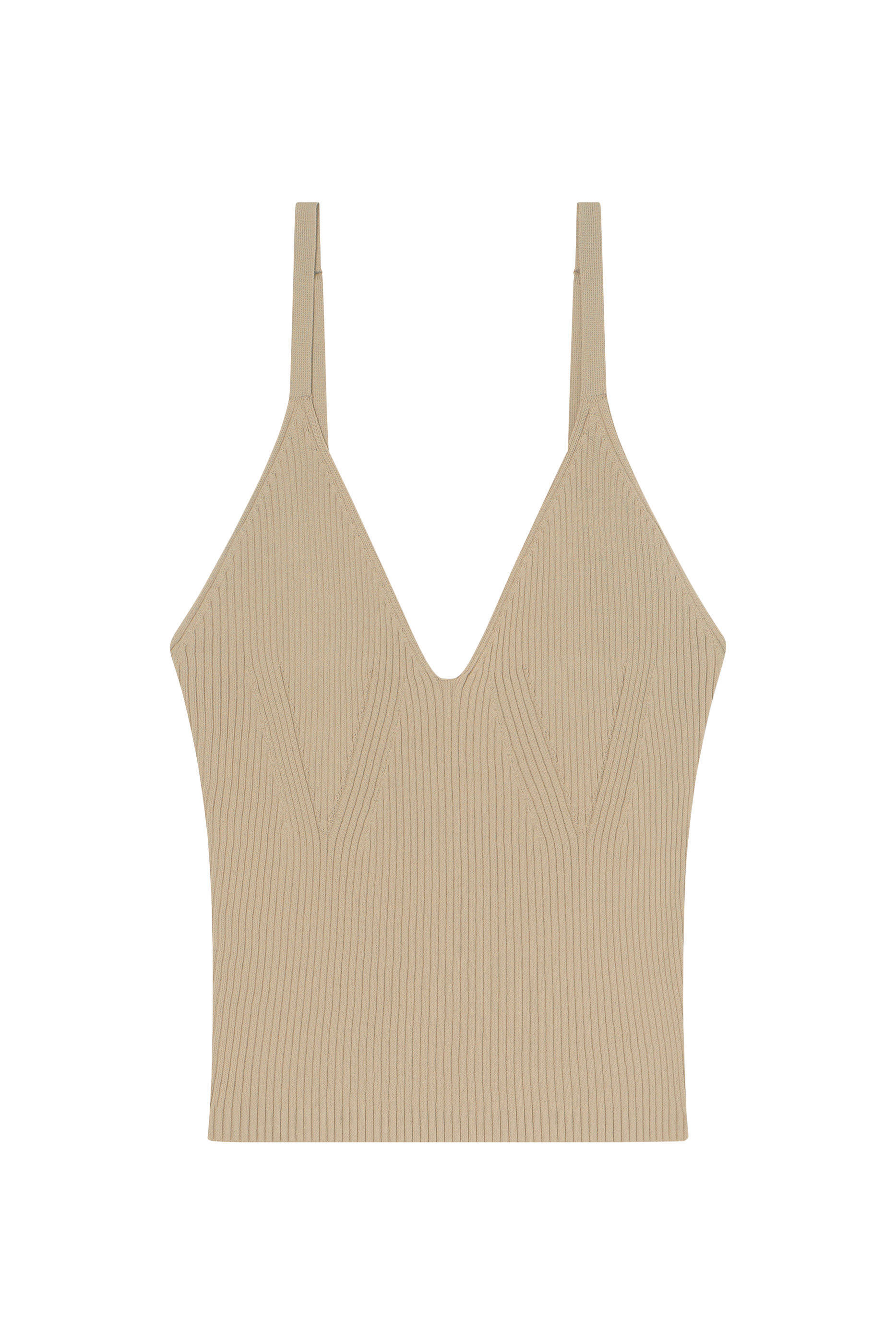 بلوزة منسوجة بلا أكمام بياقة V من تشكيلة الملابس شبه الرسمية