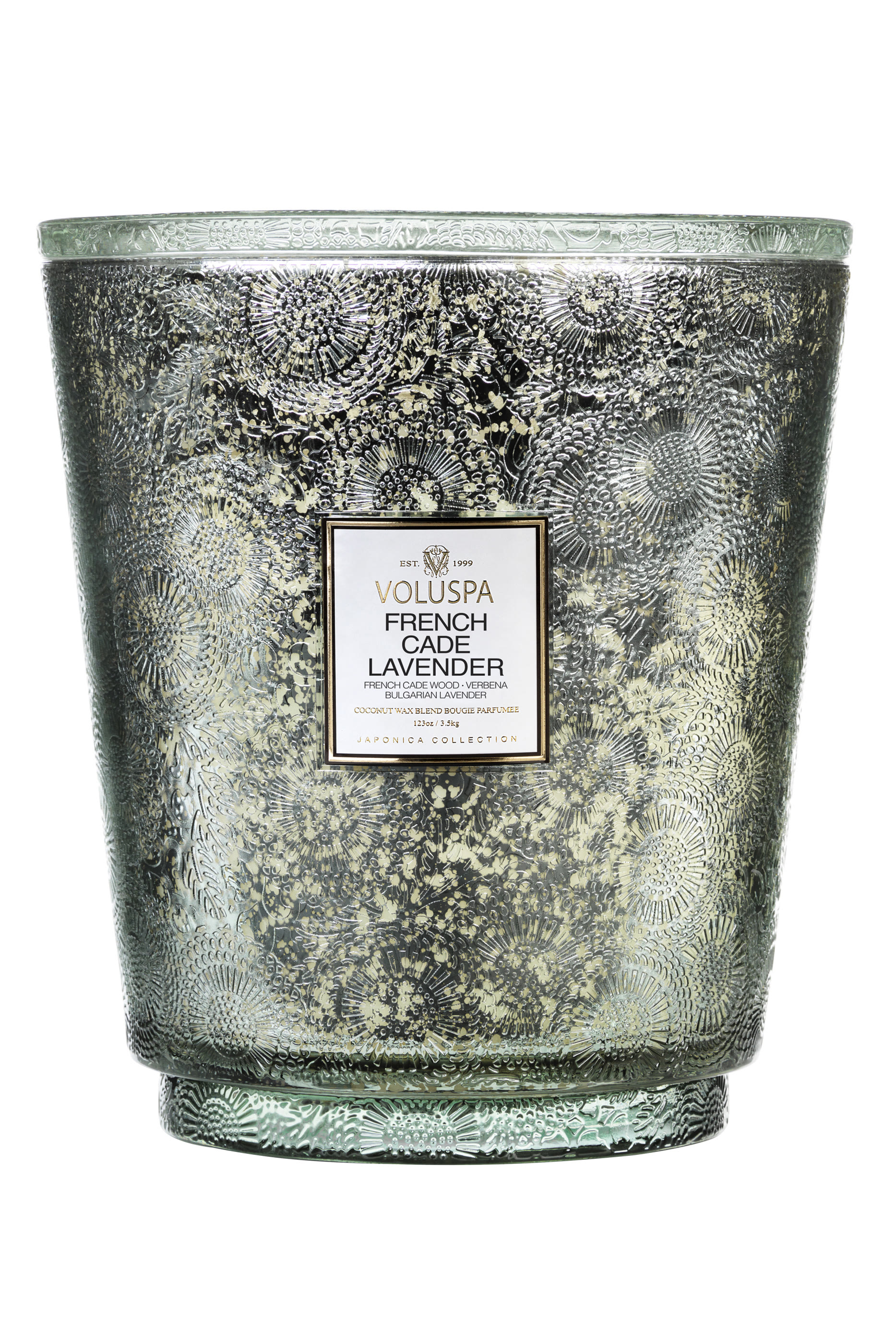 شمعة فرنش كيد لافندر كبيرة بخمسة فتائل