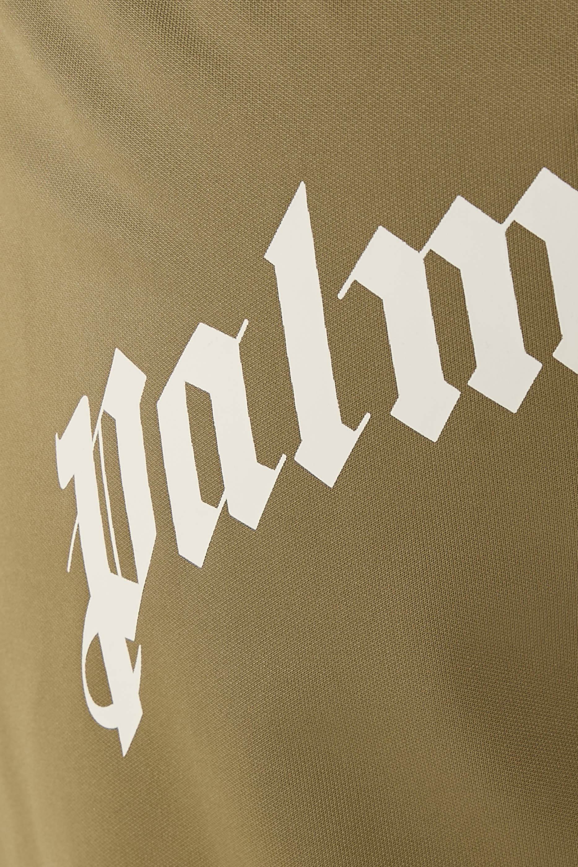 بنطال رياضي مزين بشعار الماركة بتصميم متموج من الخلف