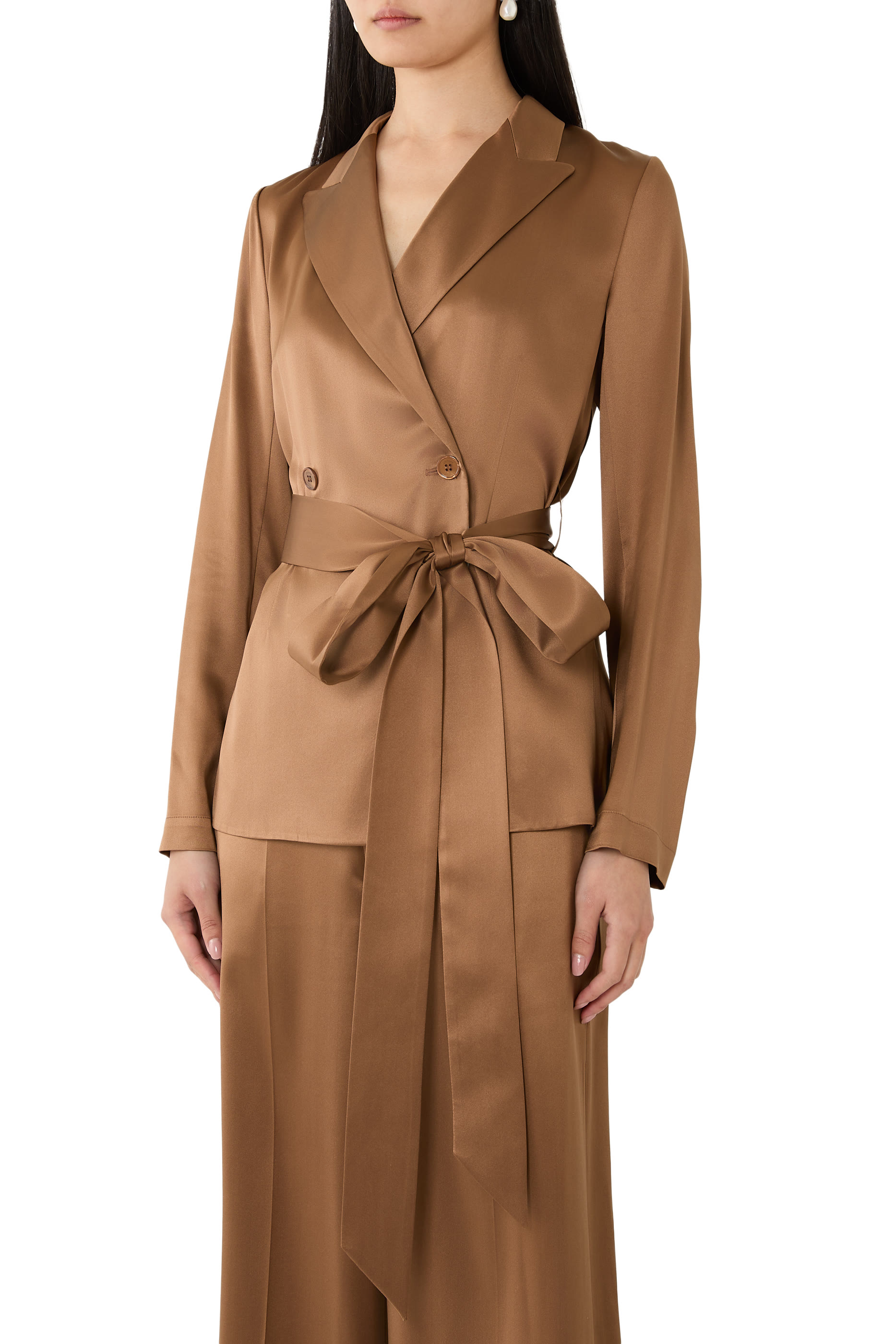 جاكيت آرتشر حرير ساتان