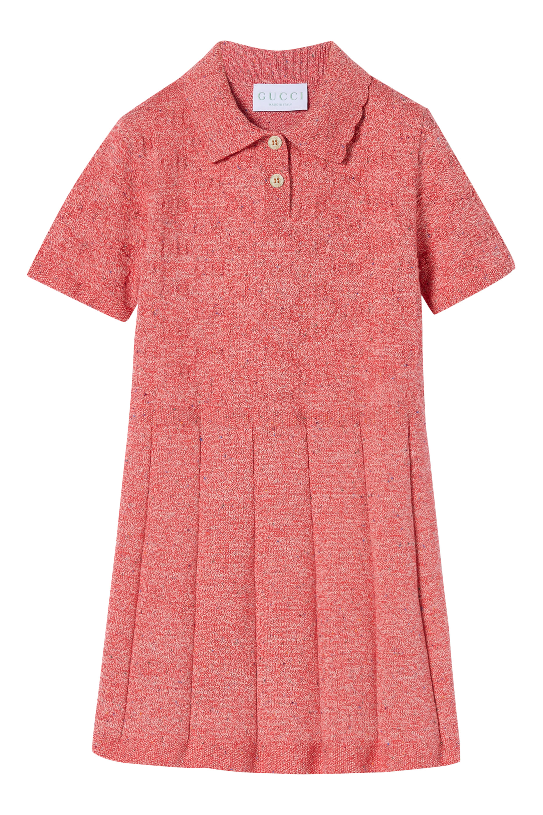 فستان بأكمام قصيرة للأطفال