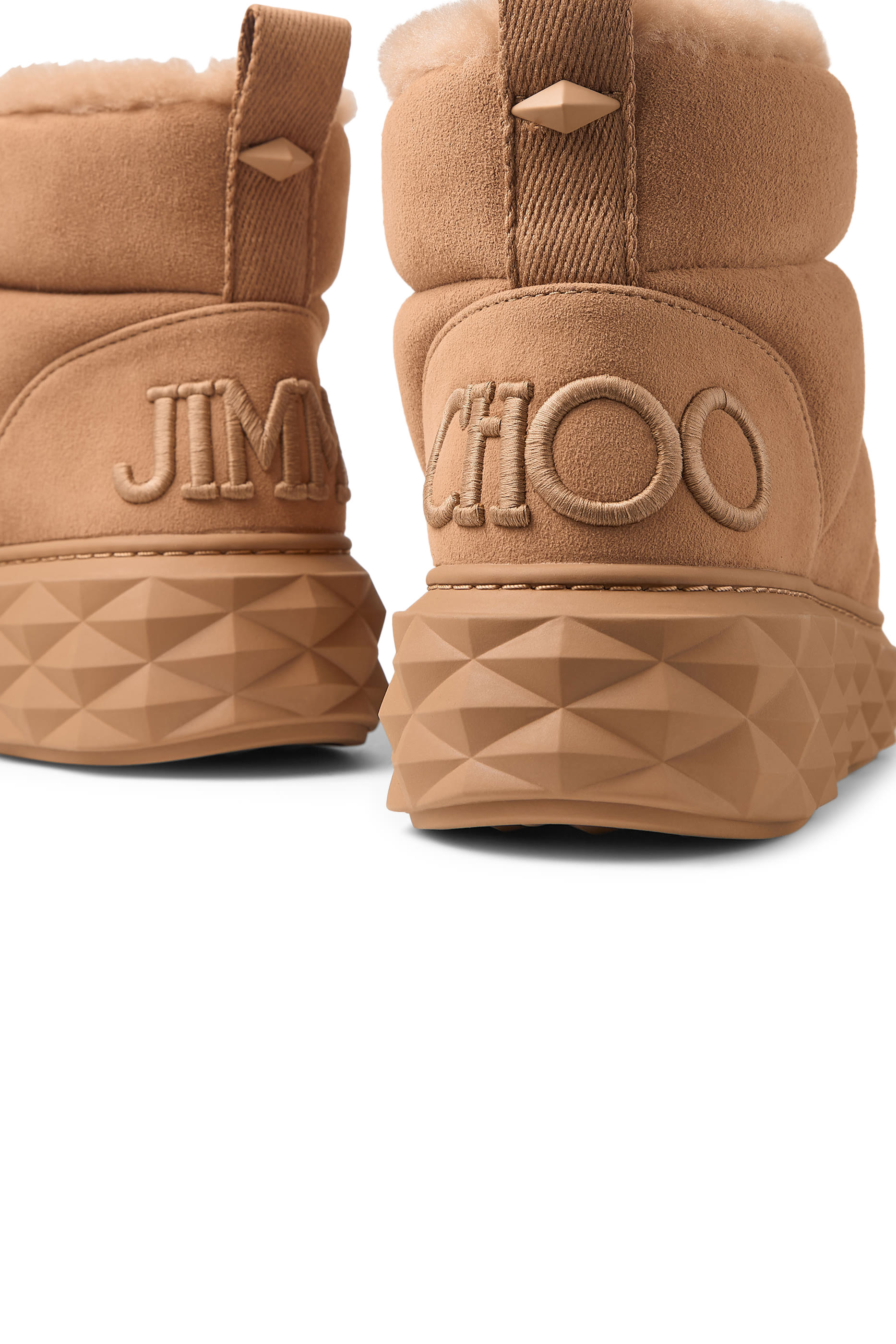 حذاء بوت زان جلد شمواه