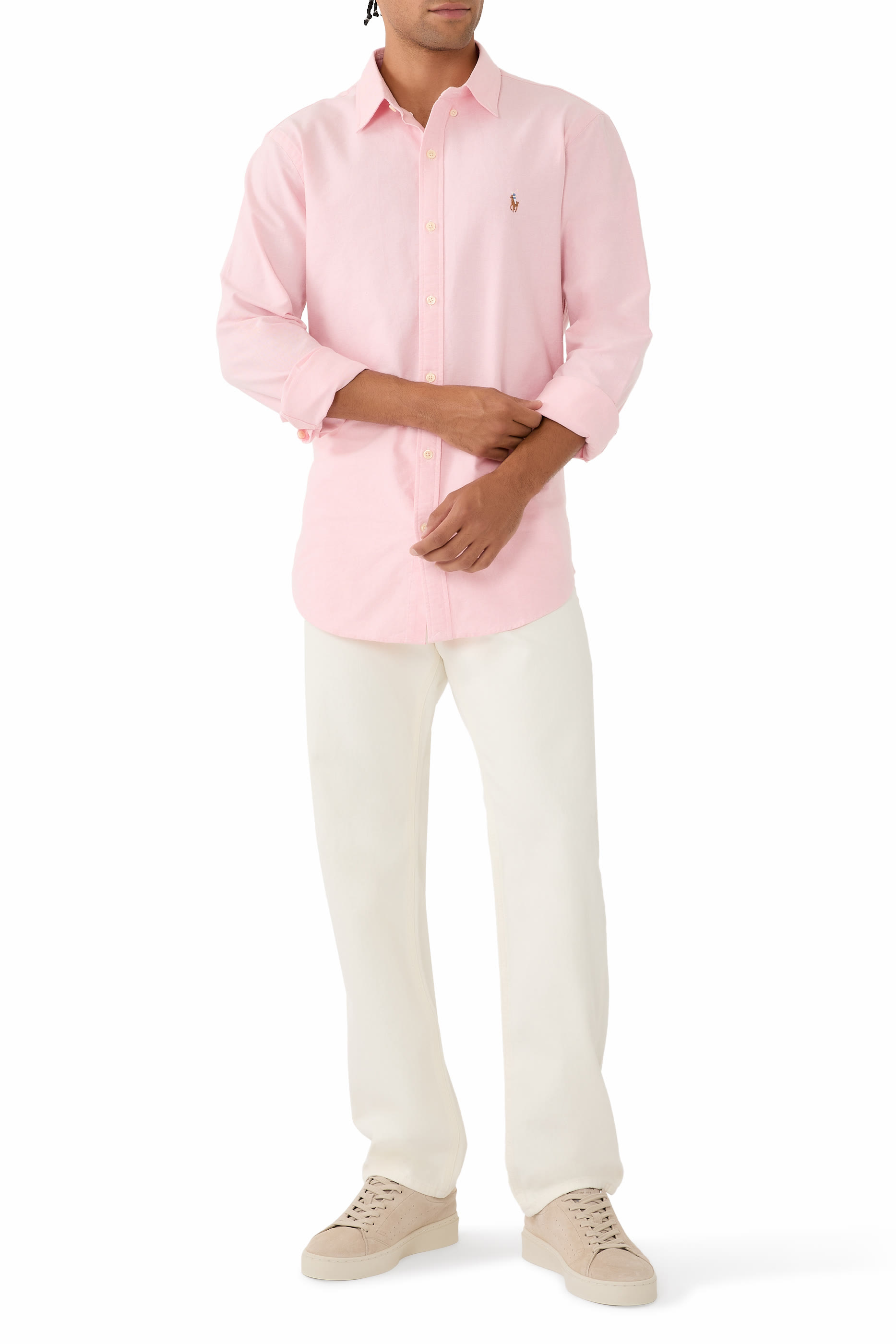 بنطال جينز بقصة ساق مستقيمة